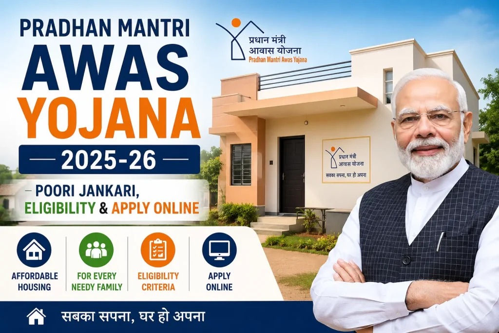 Pradhan Mantri Awas Yojana 2025-26: Poori Jankari, Eligibility & Apply Online