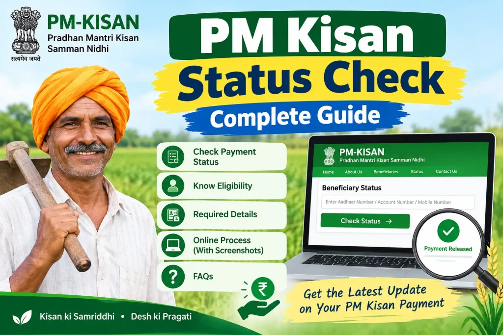 PM Kisan Status Check – Complete Guide 2026
