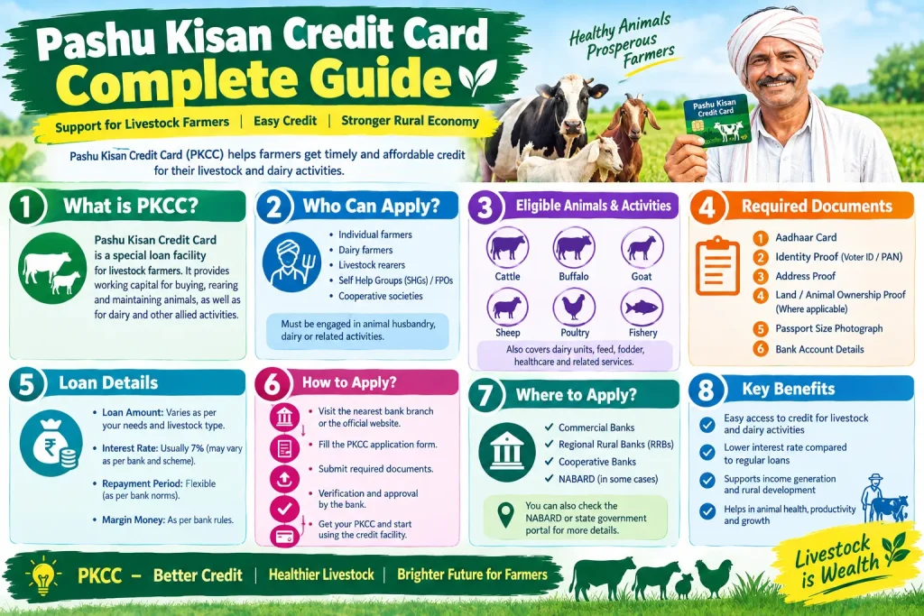 Pashu Kisan Credit Card – Complete Guide Pashu Kisan Credit Card – Complete Guide